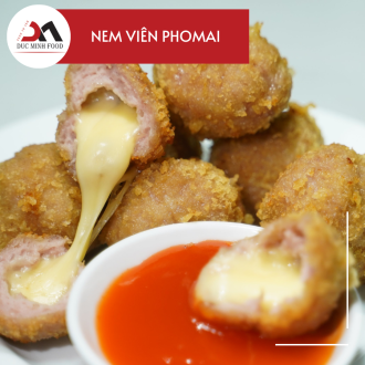 Nem viên phô mai (chưa chiên) - Ducminh Food