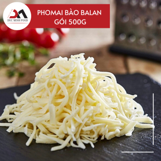 Phô mai bào Balan - Gói 500gr - Ducminh Food