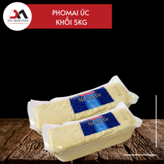 Phô mai Úc - khối 5 kg - Ducminh Food