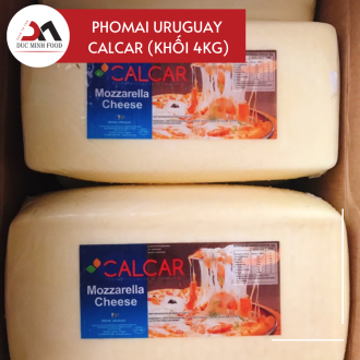 Phô mai Uruguay Calcar - khối 4 kg - Ducminh Food