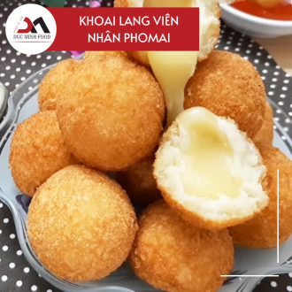 Khoai lang viên nhân phô mai - Ducminh Food