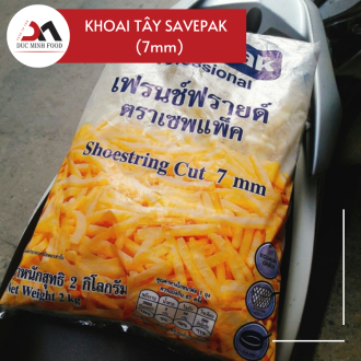 Khoai tây Savepak 7mm - Ducminh Food