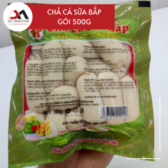 Chả cá sữa bắp, gói 500gr - Ducminh Food