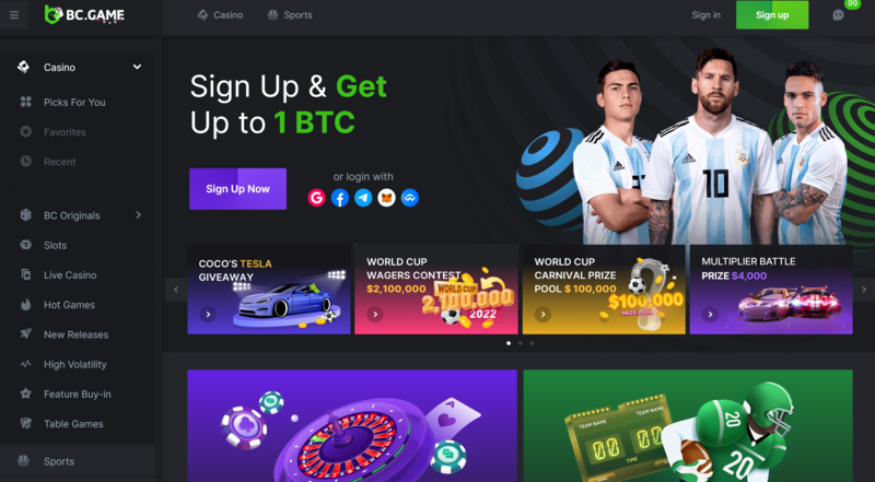 Blackjack BC.Game - Onlayn Qumar Dünyasında Rəqabət